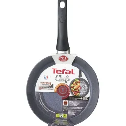 Cuisson<Gifi Poêle Tefal aluminium effet pierre Ø24cm