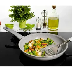 Cuisson<Gifi Poêle tefal Preserve en céramique avec indicateur thermo-spot ø 24 cm