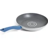 Cuisson<Gifi Poêle tous feux Ø28cm aluminium gris et bleu