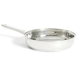 Cuisson<Gifi Poêle tous feux dont induction inox gris Ø28cm