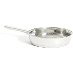 Cuisson<Gifi Poêle tous feux dont induction inox gris Ø24cm