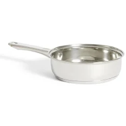 Cuisson<Gifi Poêle tous feux dont induction inox gris Ø20cm