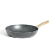 Cuisson<Gifi Poêle tous feux dont induction aluminium noir Ø28cm