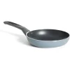 Cuisson<Gifi Poêle tous feux dont induction thermosensor aluminium gris Ø20cm
