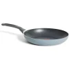 Cuisson<Gifi Poêle tous feux dont induction thermosensor aluminium gris Ø28cm