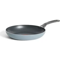 Cuisson<Gifi Poêle tous feux dont induction thermosensor aluminium gris Ø28cm
