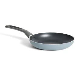 Cuisson<Gifi Poêle tous feux dont induction thermosensor aluminium gris Ø24cm