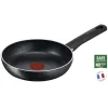 Cuisson<Gifi PoêleTéfal effet pierre grise et noire Ø20cm