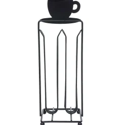 Rangement De Cuisine<Gifi Porte capsules à café en métal design tasse noir