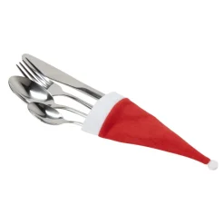 Rangement De Cuisine<Gifi Porte couverts en forme de bonnet de Noël x4