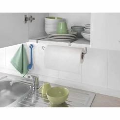 Rangement De Cuisine<Gifi Porte essuie tout Metaltex à fixer sur étagère