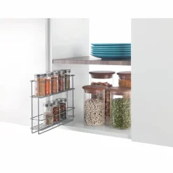 Gifi Porte épices coulissant Metaltex| Vaisselle Et Accessoires De Table