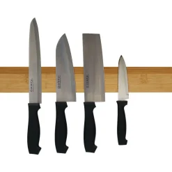 Rangement De Cuisine<Gifi Porte-couteaux magnétique bambou et métal L40cm