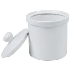Vaisselle Et Accessoires De Table<Gifi Pot avec couvercle blanc