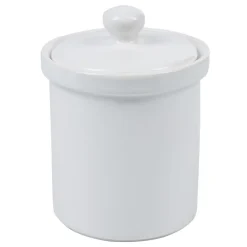 Vaisselle Et Accessoires De Table<Gifi Pot avec couvercle blanc