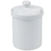 Gifi Pot avec couvercle blanc| Vaisselle Et Accessoires De Table