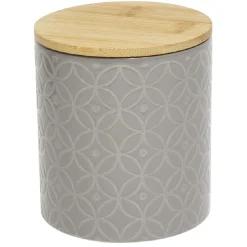 Conservation Alimentaire<Gifi Pot de conservation design carreau de ciment et point relief x2