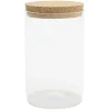 Conservation Alimentaire<Gifi Pot de conservation en verre avec couvercle liège 1 L