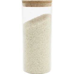 Conservation Alimentaire<Gifi Pot de conservation en verre avec couvercle liège 1,5 L