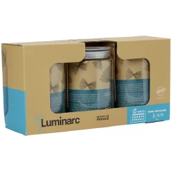 Conservation Alimentaire<Gifi Pot de conservation en verre x3