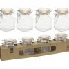 Conservation Alimentaire<Gifi Pot de conservation en verre 90 ml x4