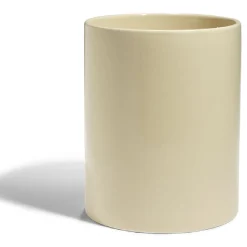 Conservation Alimentaire<Gifi Pot de conservation 1,6L grès carreau de ciment couvercle bambou Ø14,2xH17,7cm