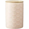 Conservation Alimentaire<Gifi Pot en céramique à motif rose avec couvercle en bois H14 cm