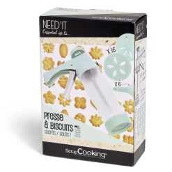 Préparation Culinaire<Gifi Presse à biscuits sucrés/salés 16 disques et 6 douilles