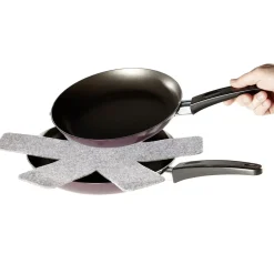 Cuisson<Gifi Protège poêle feutrine x2