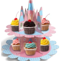 Gifi Présentoir à gâteaux en forme de château| Vaisselle Et Accessoires De Table