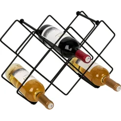 Rangement De Cuisine<Gifi Range bouteille en fer 42x14x28 cm