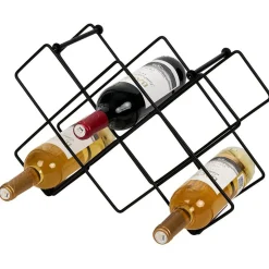 Rangement De Cuisine<Gifi Range bouteille en fer 42x14x28 cm