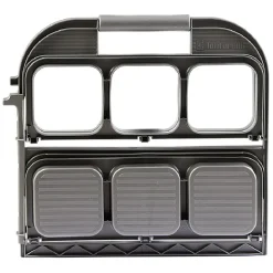 Rangement De Cuisine<Gifi Range bouteille pliable gris 6 emplacements