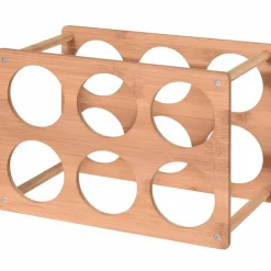 Rangement De Cuisine<Gifi Range bouteilles 6 compartiments bois