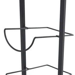 Rangement De Cuisine<Gifi Range bouteilles 6 compartiments métal noir
