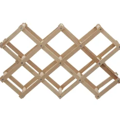 Rangement De Cuisine<Gifi Range bouteilles en pin naturel