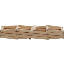 Rangement De Cuisine<Gifi Range bouteilles en pin naturel