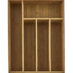 Rangement De Cuisine<Gifi Range couvert en bambou naturel