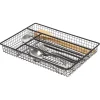 Rangement De Cuisine<Gifi Range couvert pour tiroir grillage en fer noir