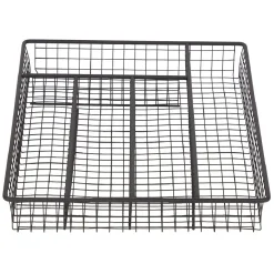 Rangement De Cuisine<Gifi Range couvert pour tiroir grillage en fer noir