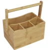 Rangement De Cuisine<Gifi Range couvert vertical en bambou