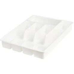 Rangement De Cuisine<Gifi Range couverts blanc