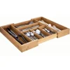 Rangement De Cuisine<Gifi Range couverts extensible en bambou