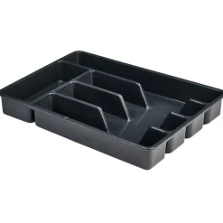 Rangement De Cuisine<Gifi Range couverts gris foncé