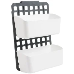 Rangement De Cuisine<Gifi Rangement de porte ajustable gris