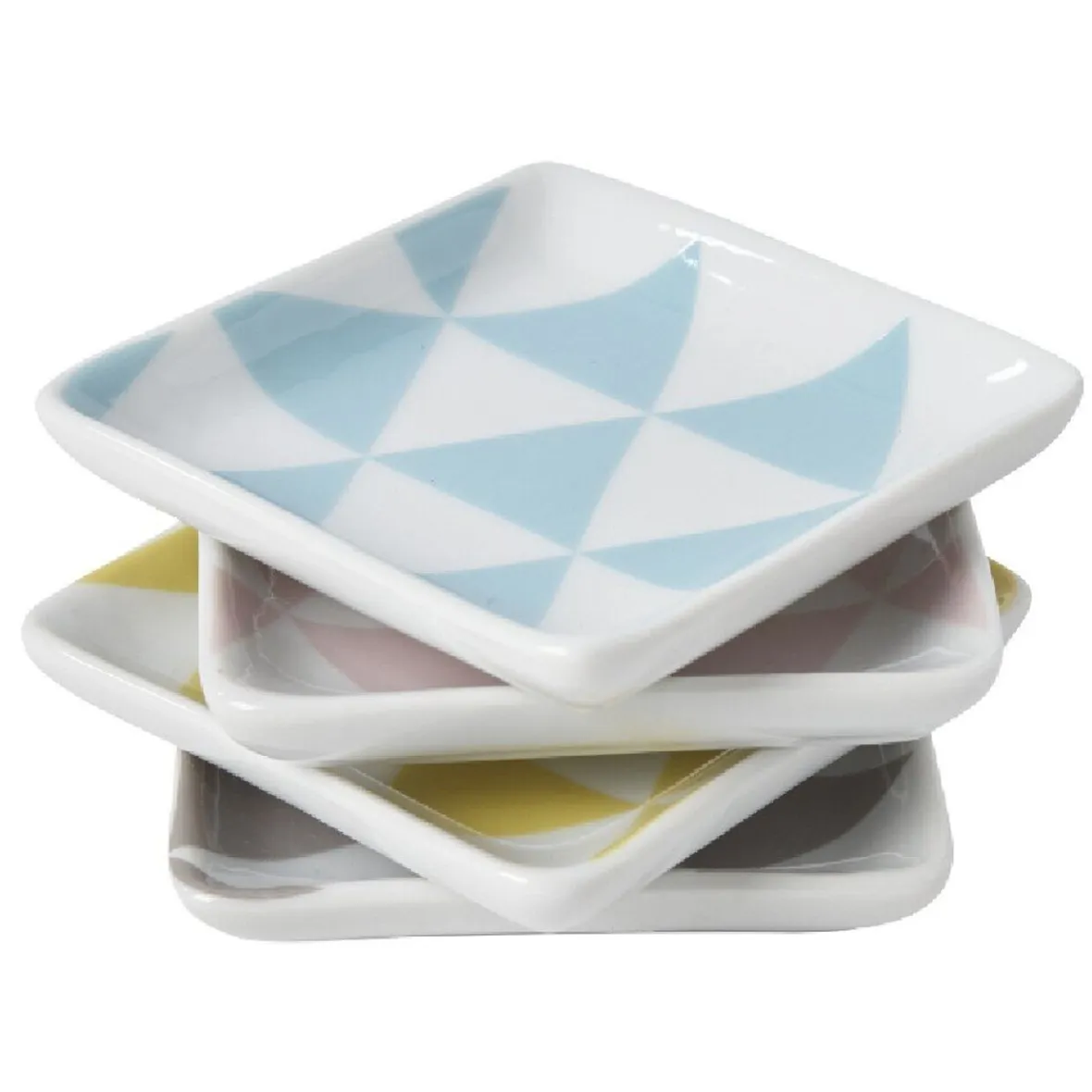 Gifi Repose thé losanges colorés x4| Vaisselle Et Accessoires De Table