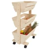 Rangement De Cuisine<Gifi Resserre à légumes 3 paniers