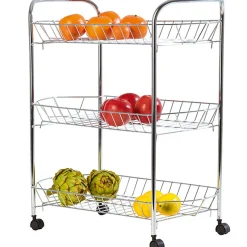 Rangement De Cuisine<Gifi Resserre à roulettes 3 étages