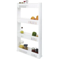 Rangement De Cuisine<Gifi Resserre légume 4 niveaux blanc 54x12,2xH101 cm