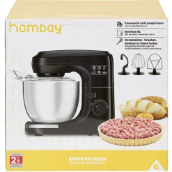 Petit Électroménager<Gifi Robot pâtissier Homday bras pivotant 4,5 L